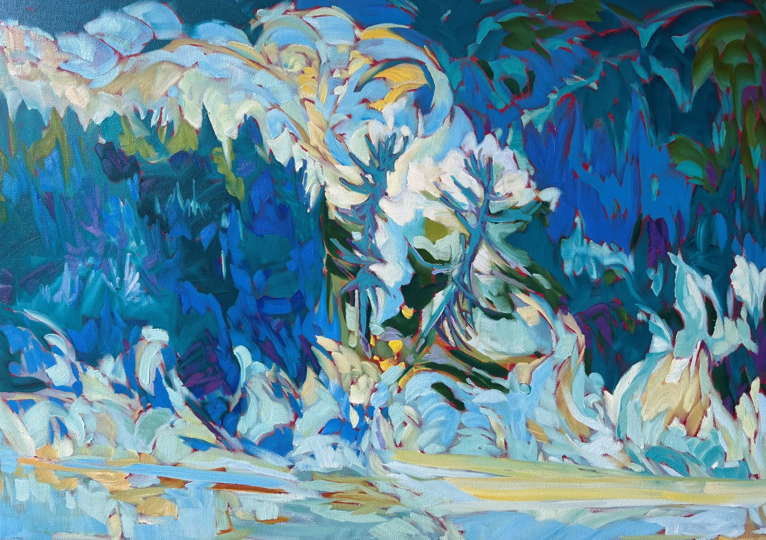 Ephemeral Mist #2, 24x30”, $2400.