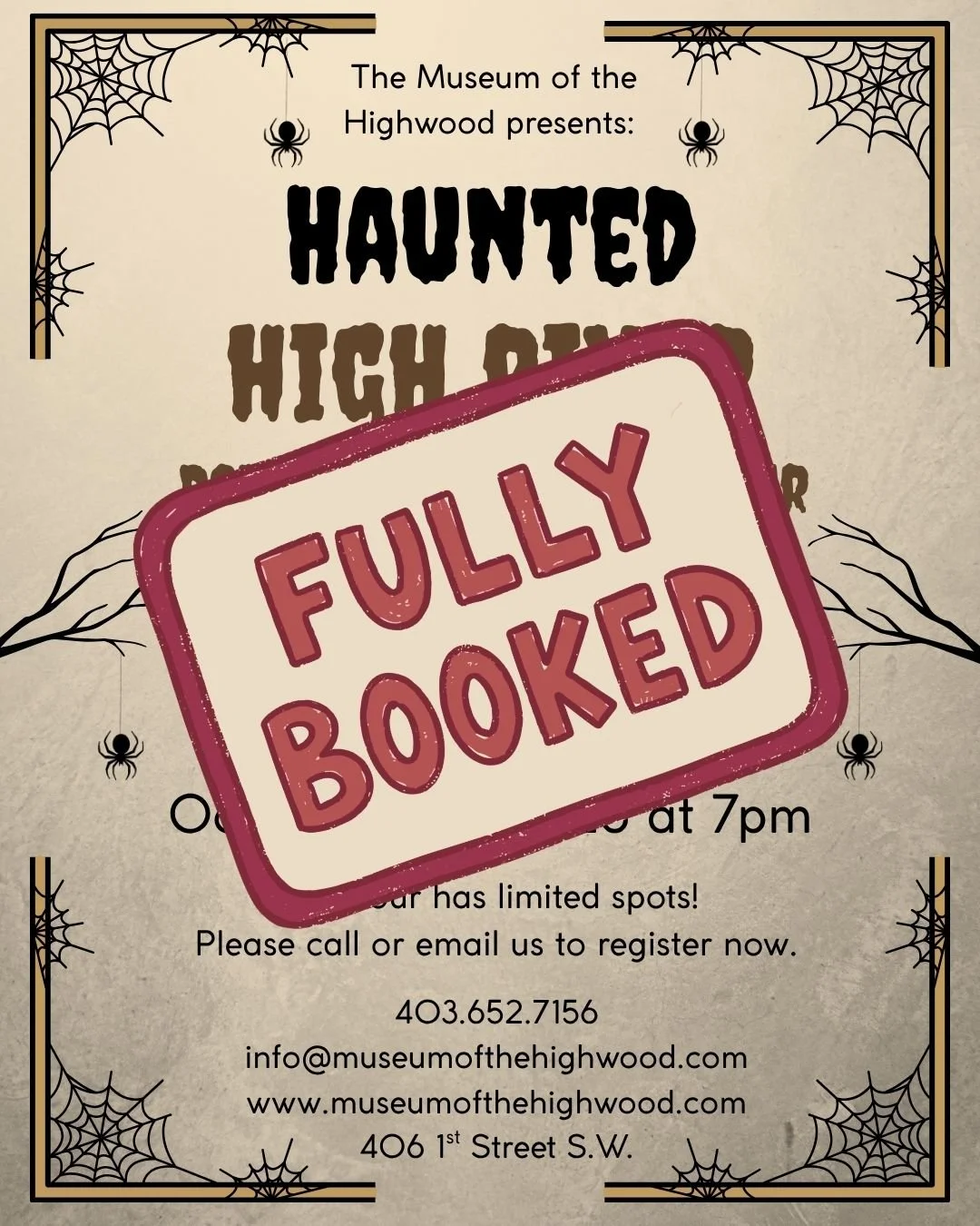 Haunted High River walking tour