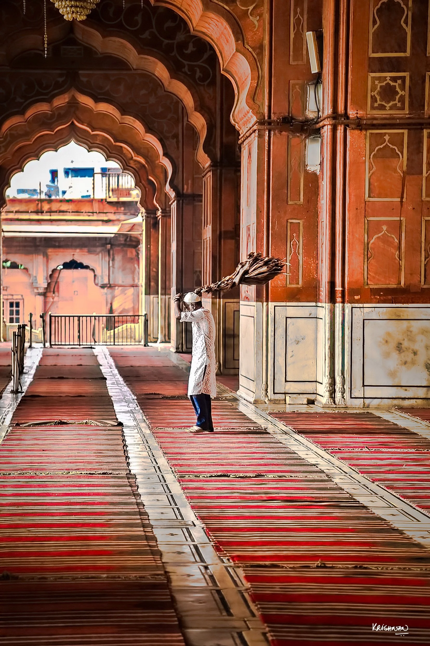 Before the Call to Prayer - Jama Masjid, New Delhi, India