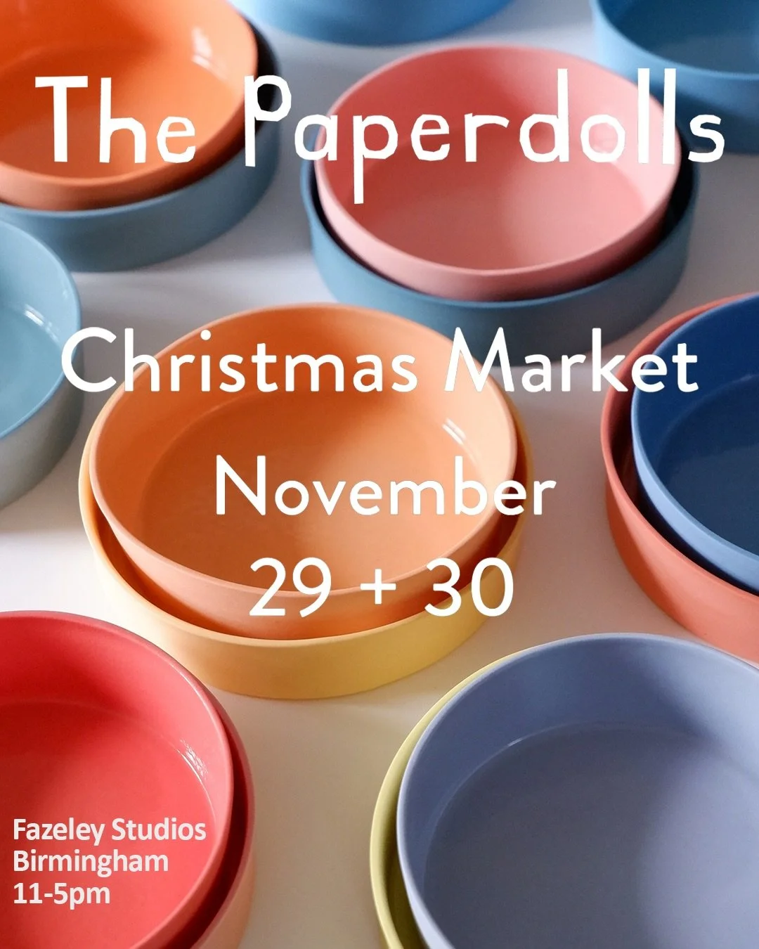 This weekend! Birmingham! 
I&rsquo;m back with the team @paperdollshandmade 
I&rsquo;ve not done this show for a while, but looking forward to heading back to brum with the lovely ladies of paper dolls at a new venue!

This starts the run of three ba