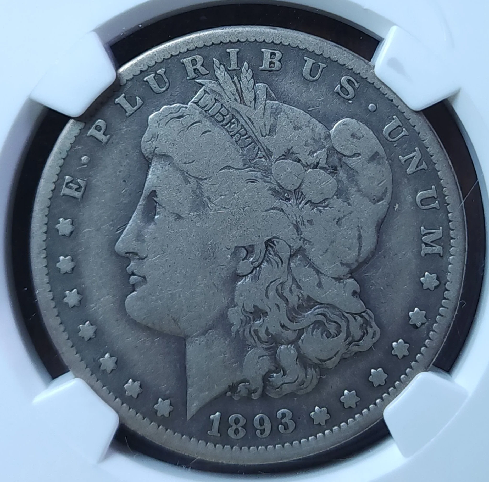 1893-S Morgan Dollar (VG-8)