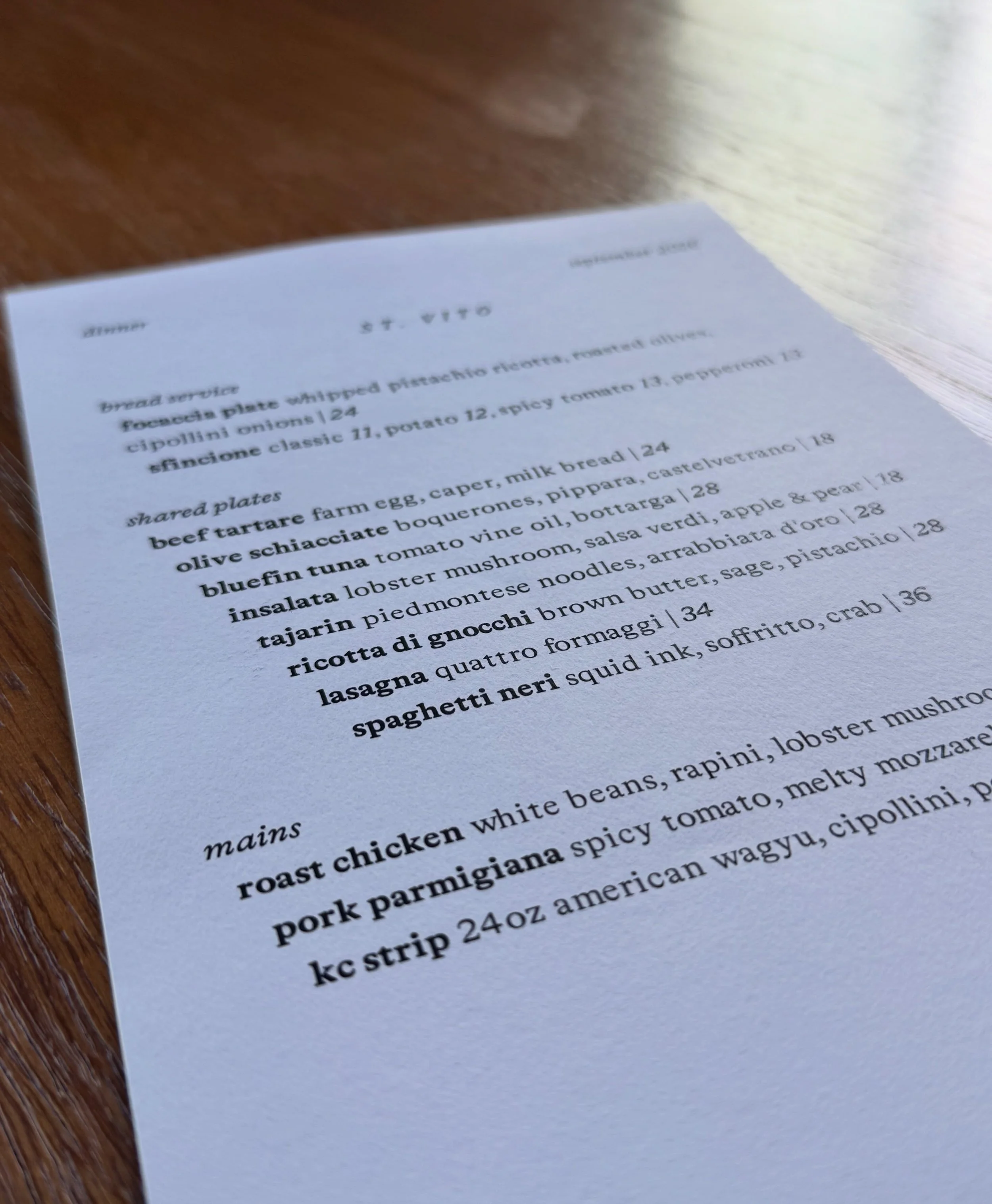 Just a little dinner menu post 
Open 7 days a week 
5-9 weekdays
5-10 Friday/ Saturday