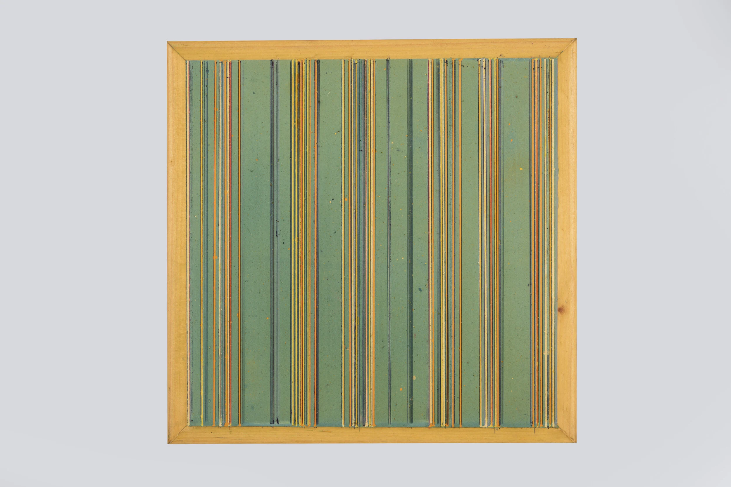 Lines (Sway), Experimental Fresco, Plaster, Lime, Pigment, Ink, Acrylic, Varnish. Donation of £900 +