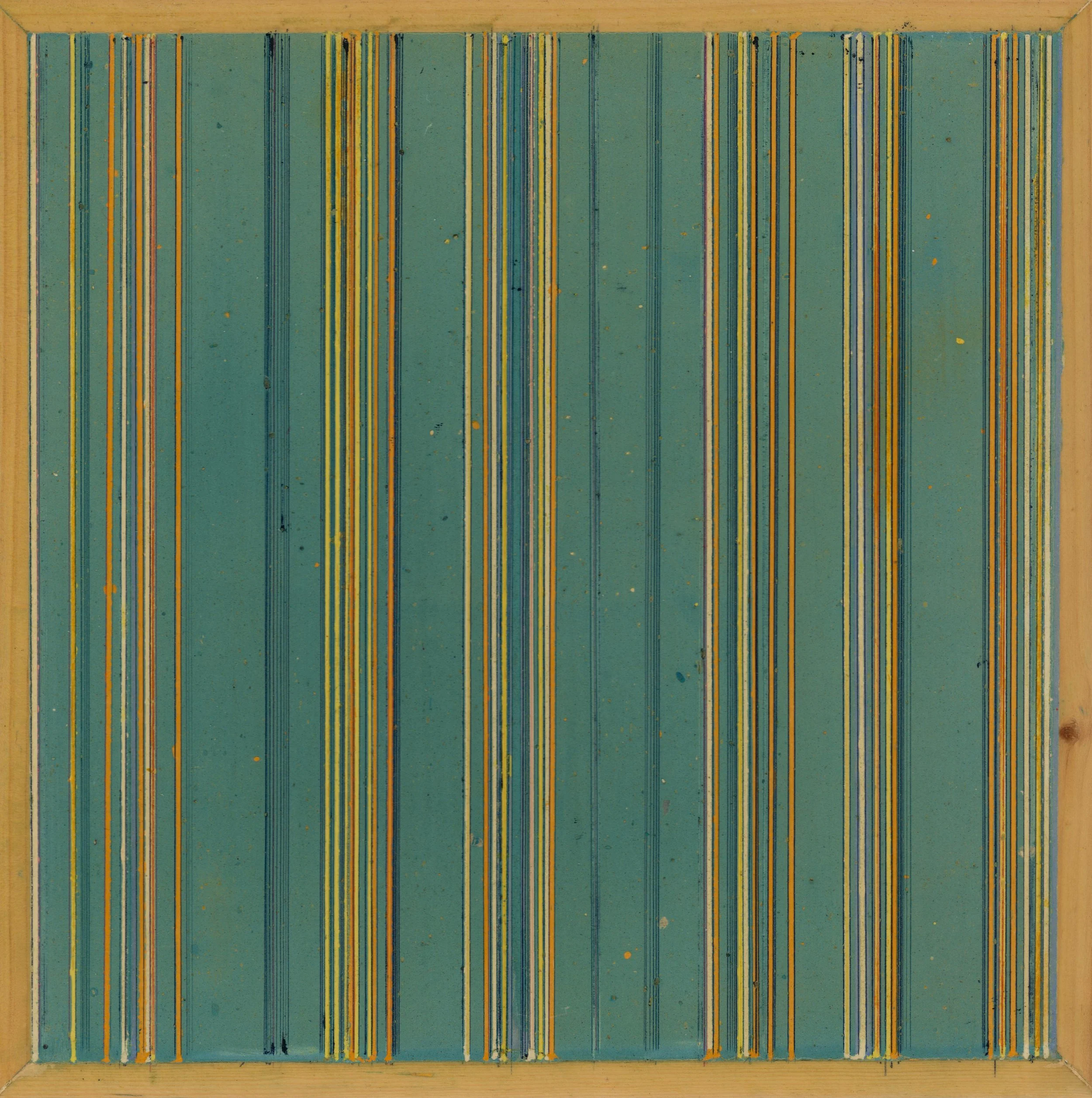 Lines (Sway), Experimental Fresco, Plaster, Lime, Pigment, Ink, Acrylic, Varnish. Donation of £900 +