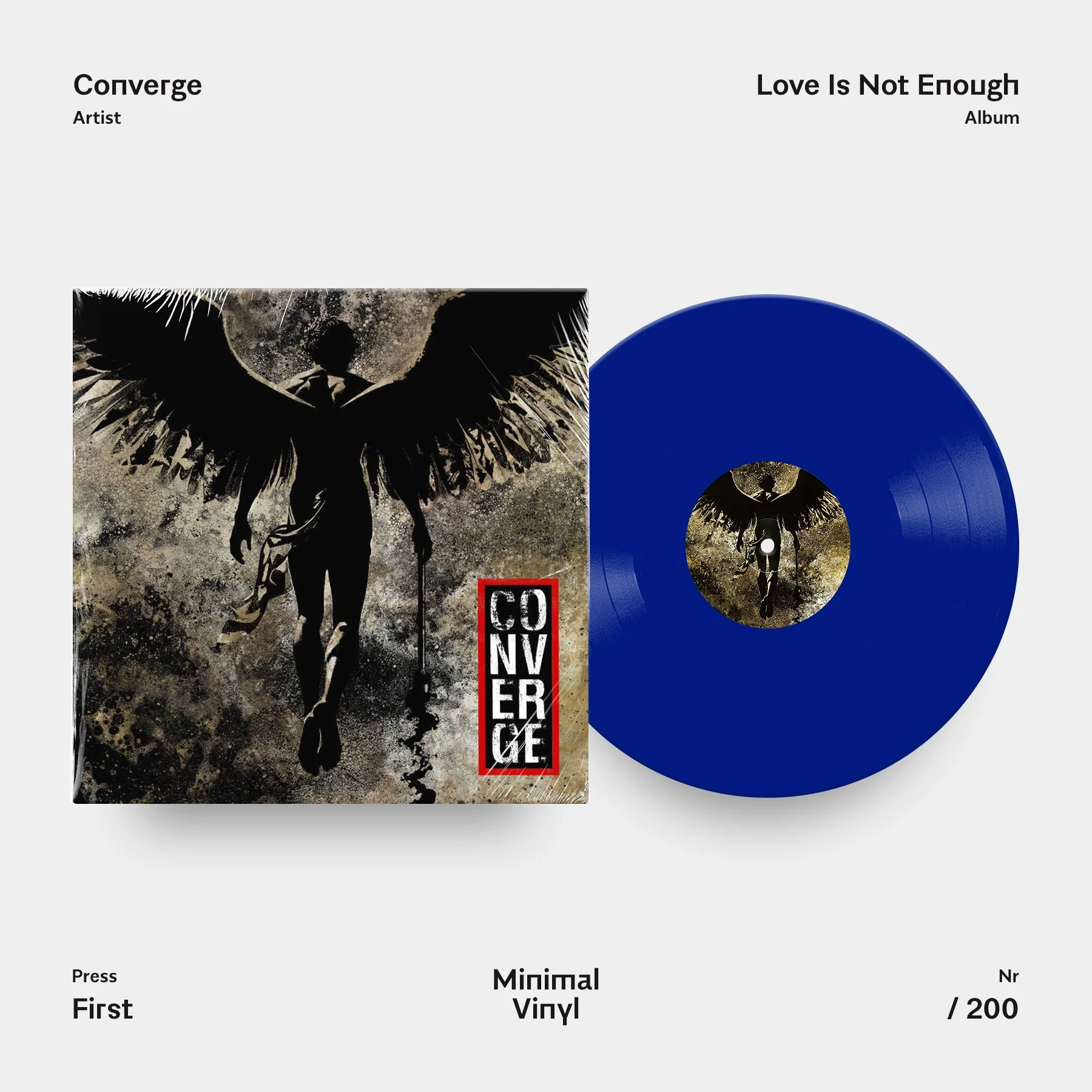 Converge Love Is Not Enough Deep Blue Sea Vinyl