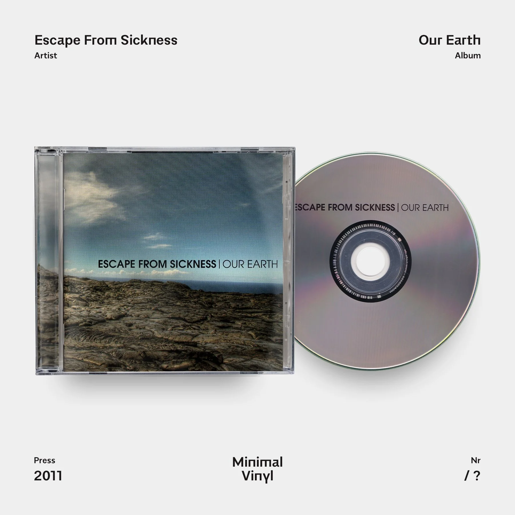 Escape From Sickness Our Earth CD