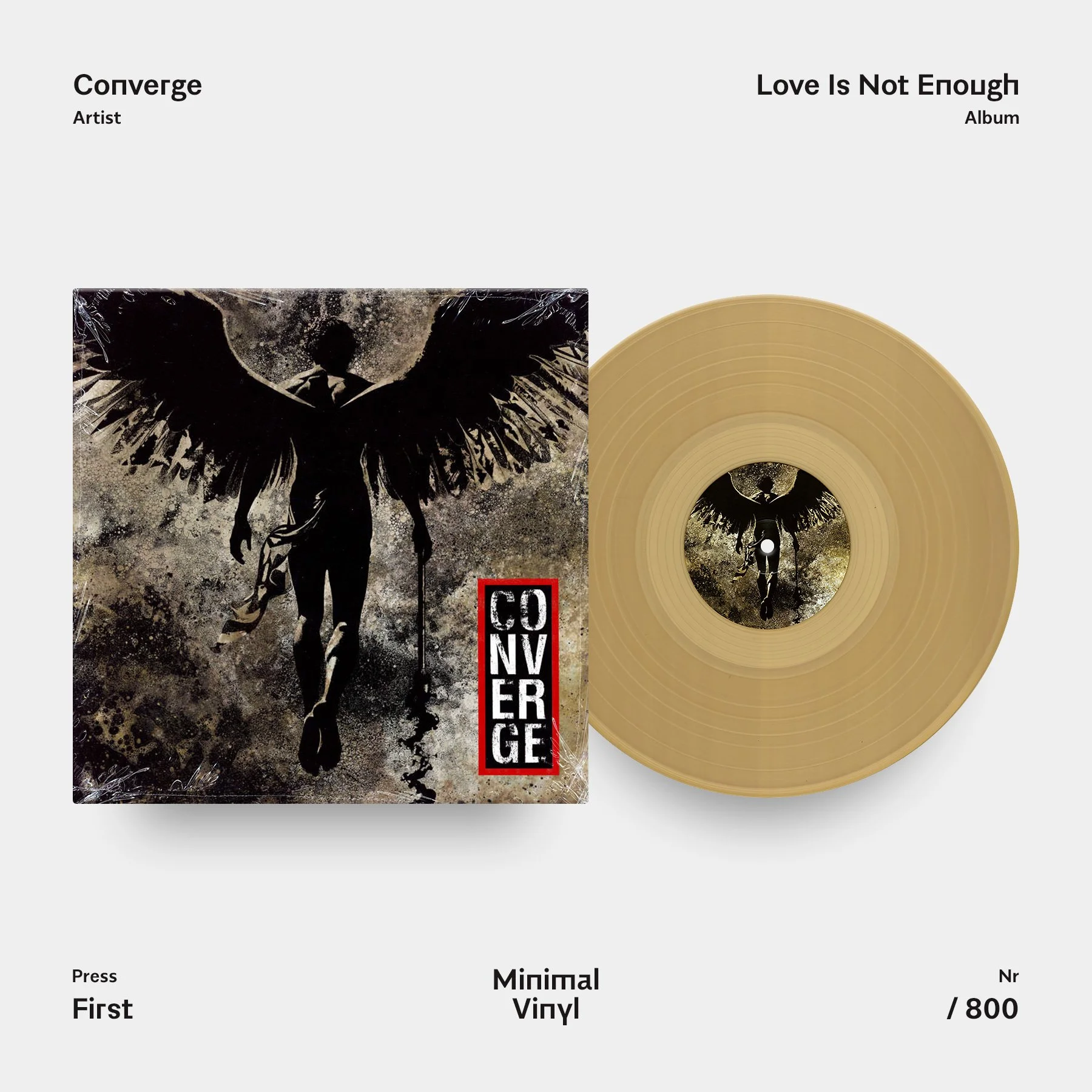 Converge Love Is Not Enough Pale Ale Vinyl