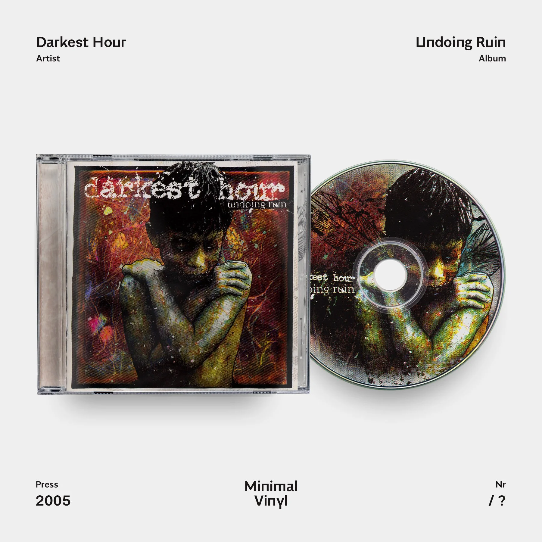 Darkest Hour Undoing Ruin CD