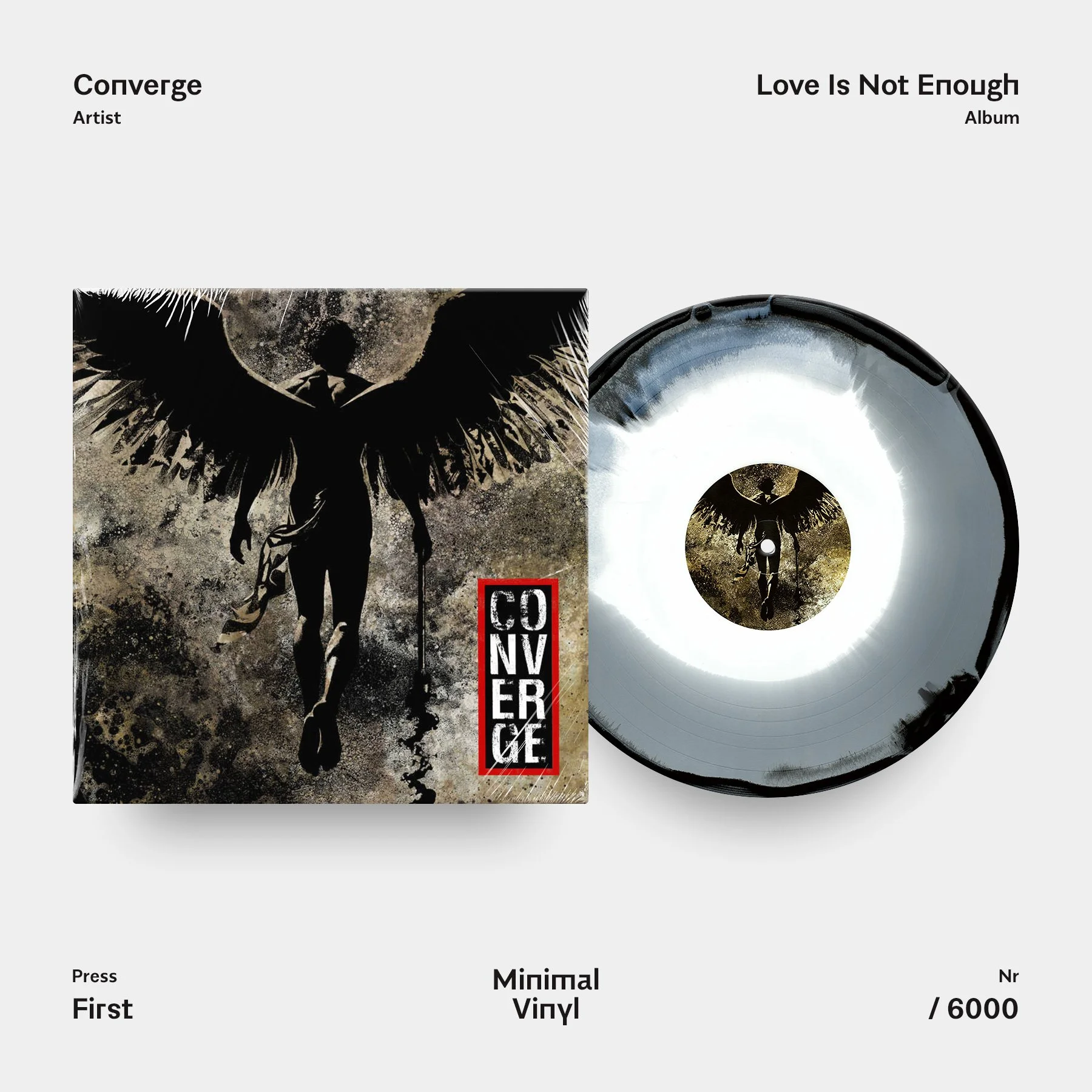 Converge Love Is Not Enough Fallen Angel Vinyl