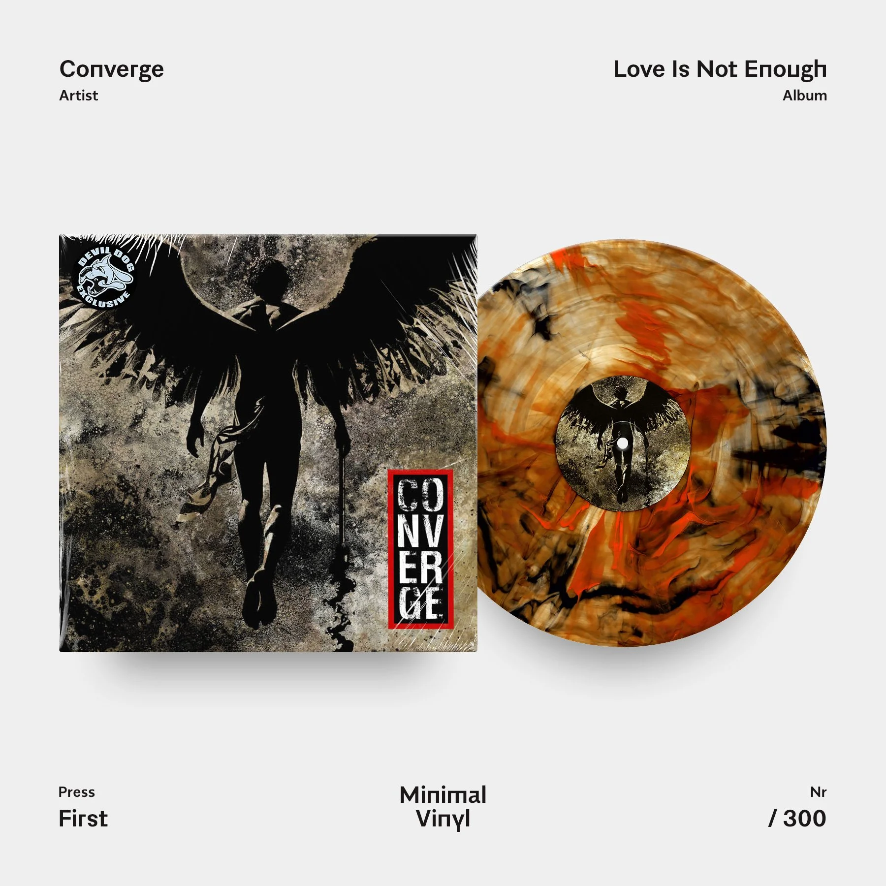 Converge Love Is Not Enough Carpe Diem
 Vinyl