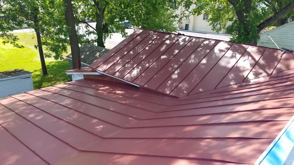 Old Style Standing Seam Metal Roof Wakefield Va