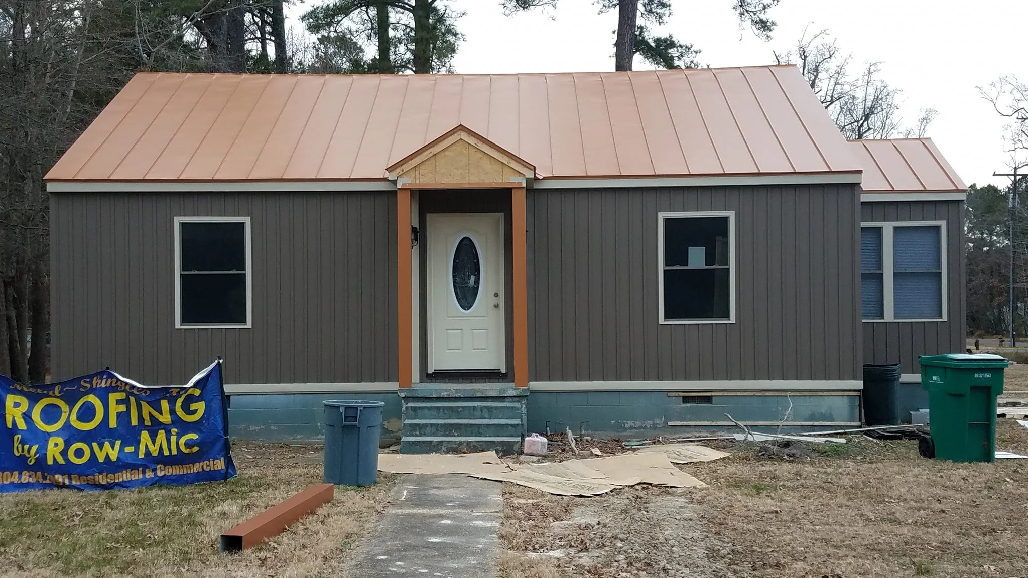 Standing Seam Metal Roof and Batten Siding Waverly Va