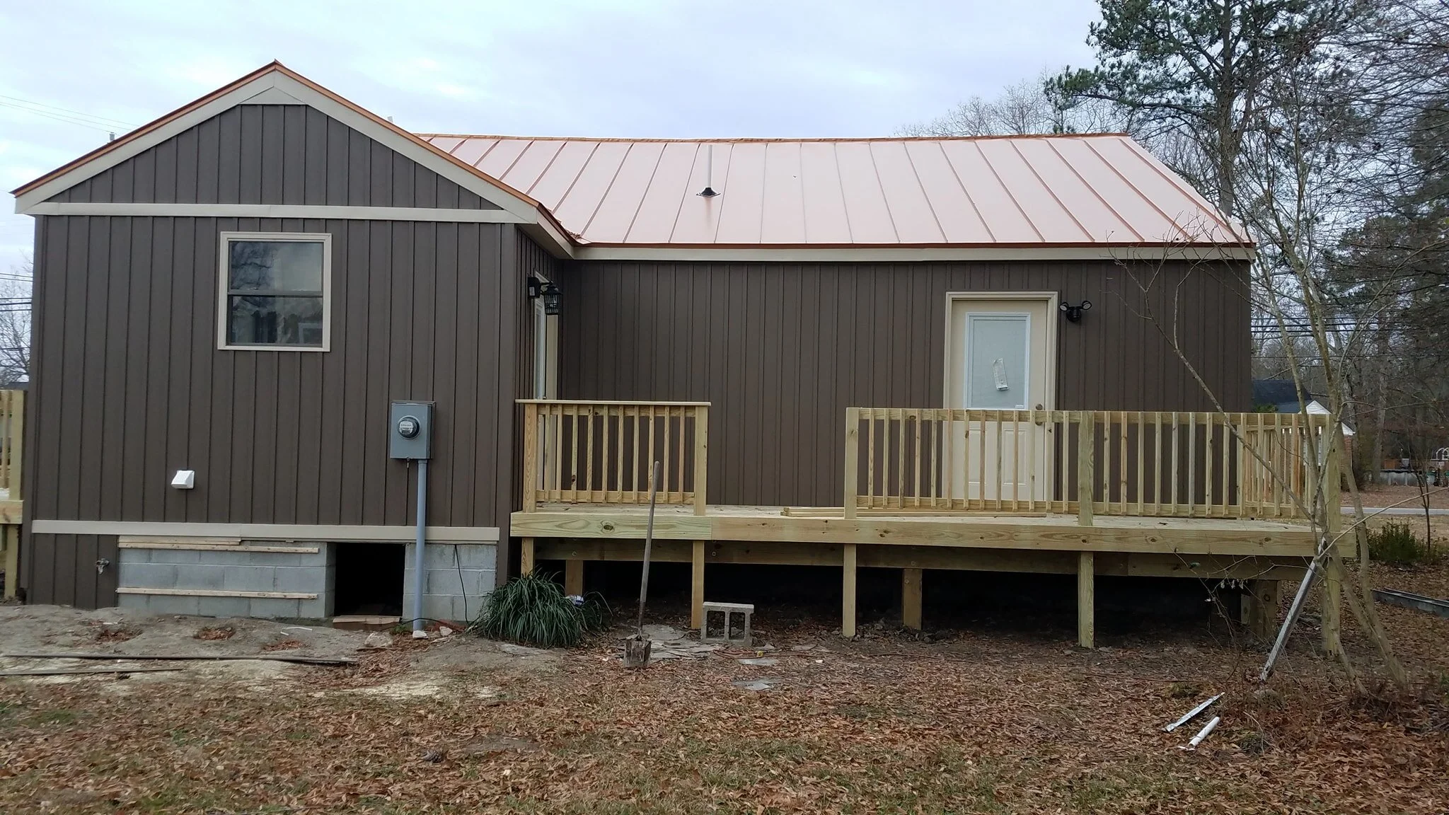 Standing Seam Metal Roof and Batten Siding Waverly Va