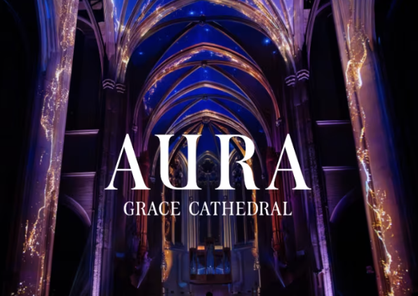 Interest in experiencing AURA at Grace Cathedral