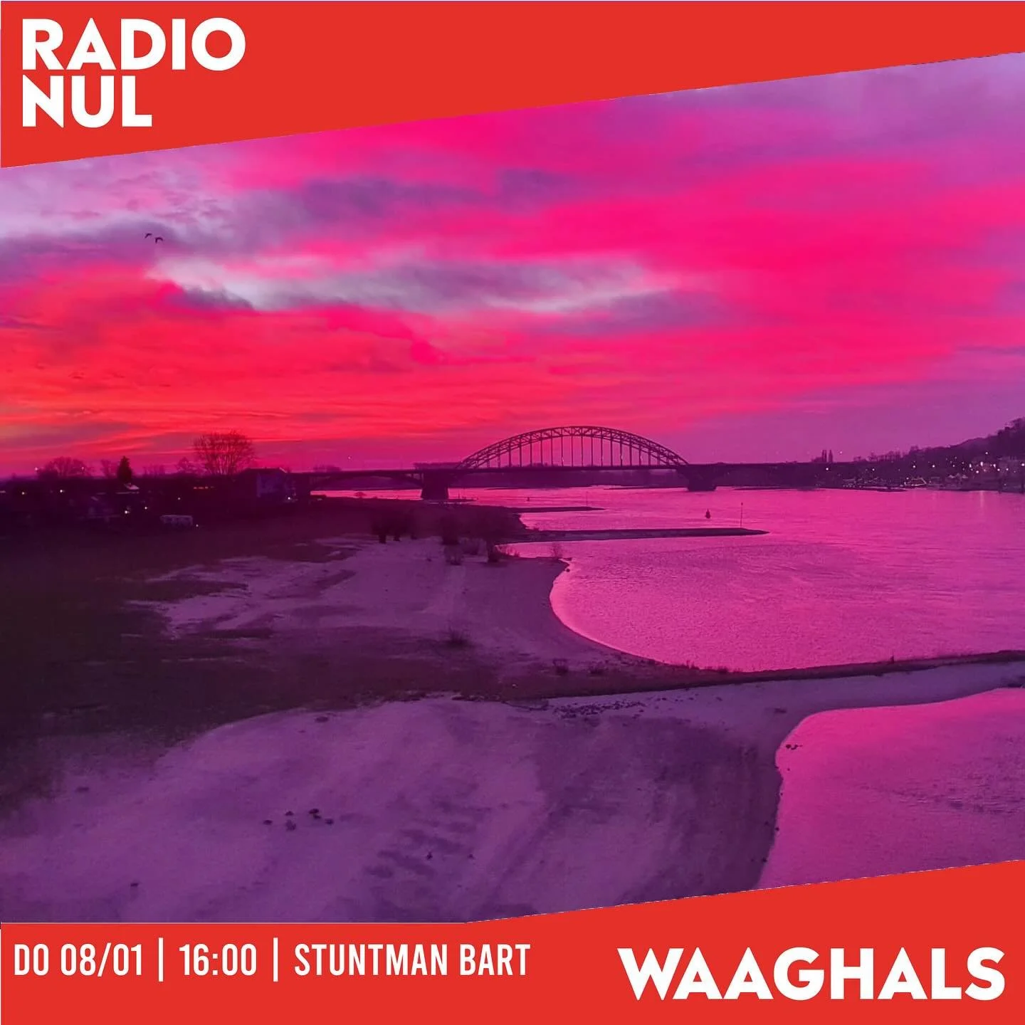 @waaghalsnl met Stuntman Bart &amp; @grandad_band 

live via RADIONUL.nl ///
