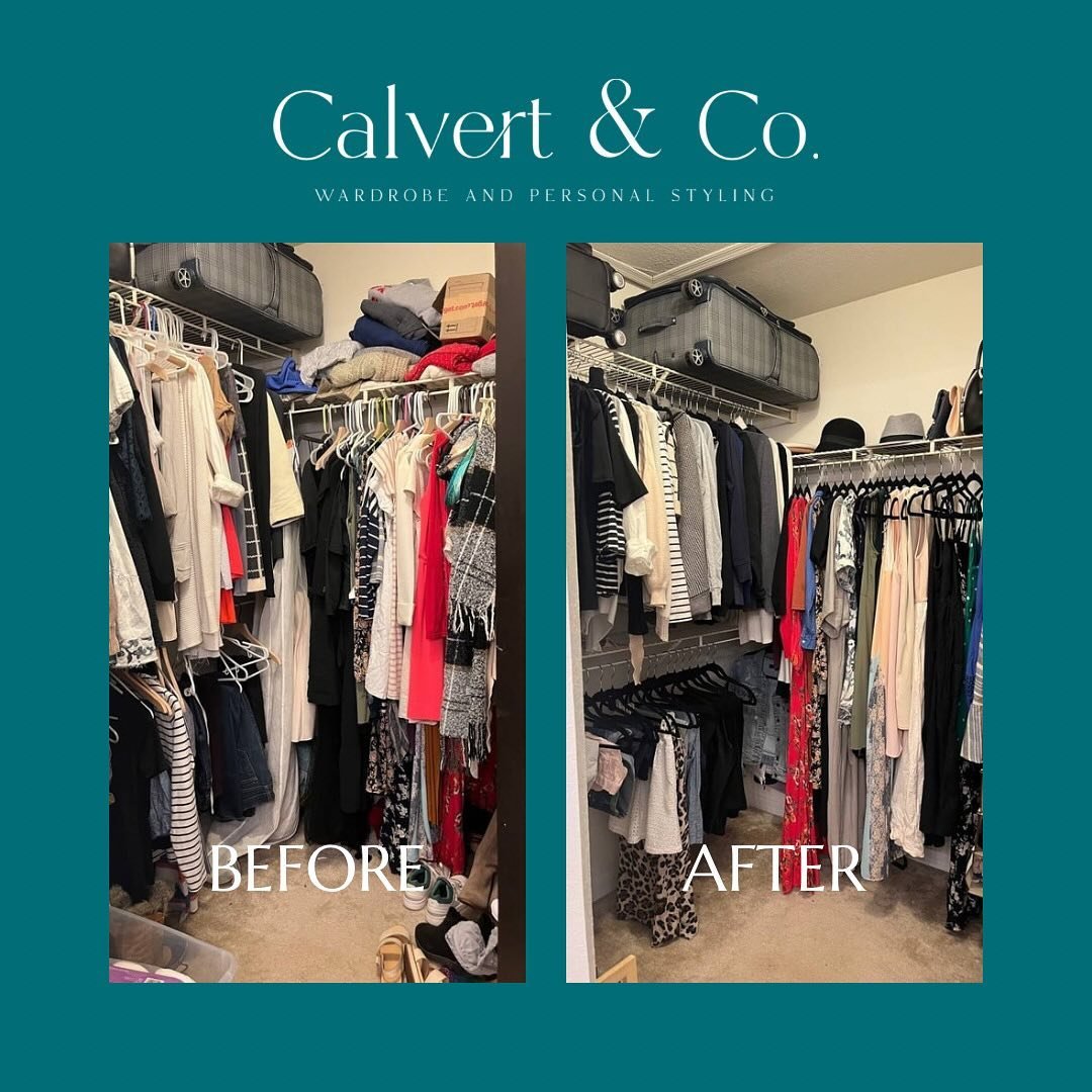 Wouldn&rsquo;t it be nice if your closet looked like this and you stopped waisting money on clothes you never wear? 🤔

A personal stylist can work wonders! The good news? There&rsquo;s a stylists for every budget like box styling services, personal 