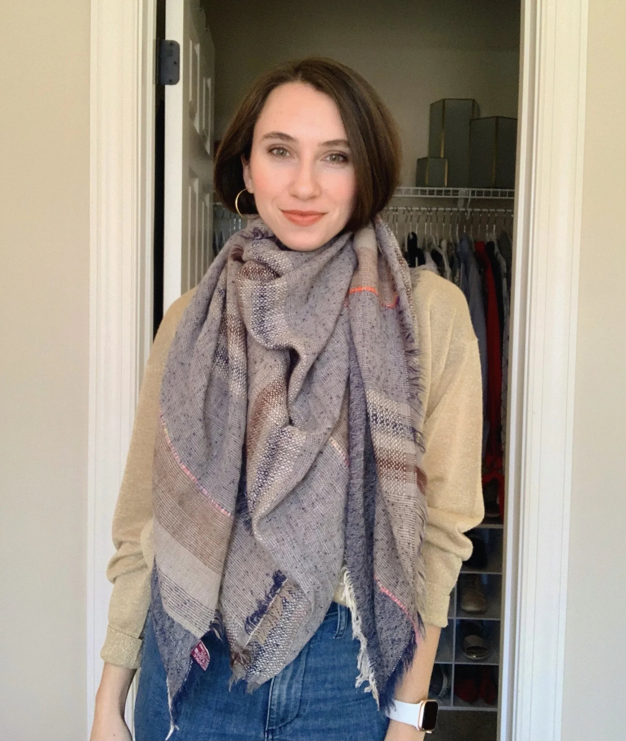 3 Stylish Ways to Style Scarves It's Easy! — Calvert & Co. Styling