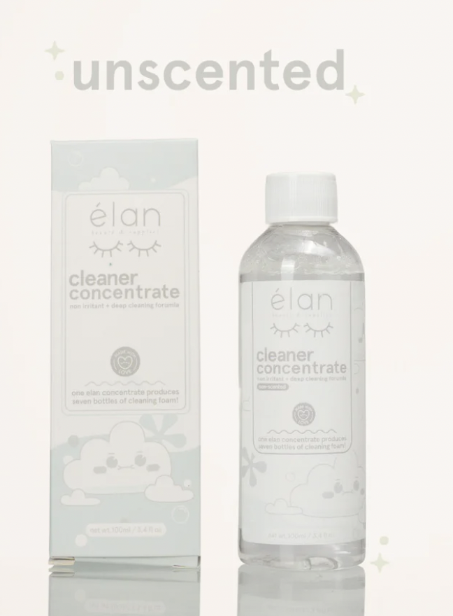 Elan Beaute lash cleanser concentrate