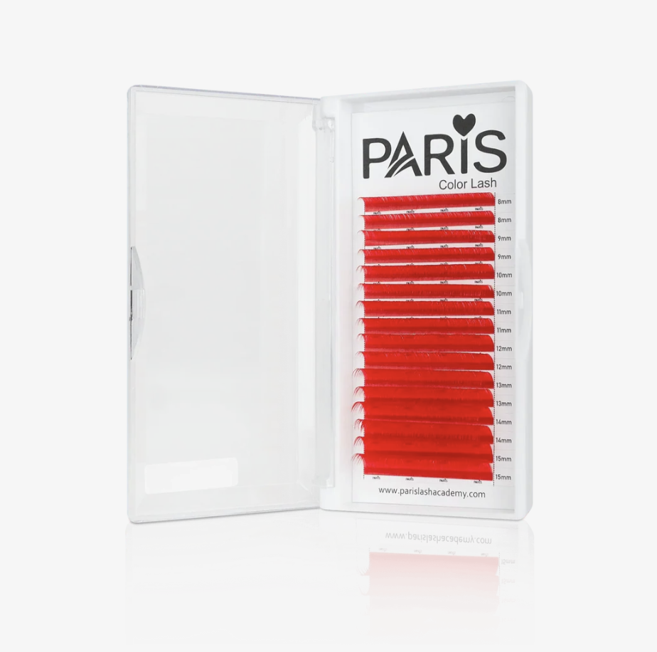 Paris lash academy red 0.03 lash tray