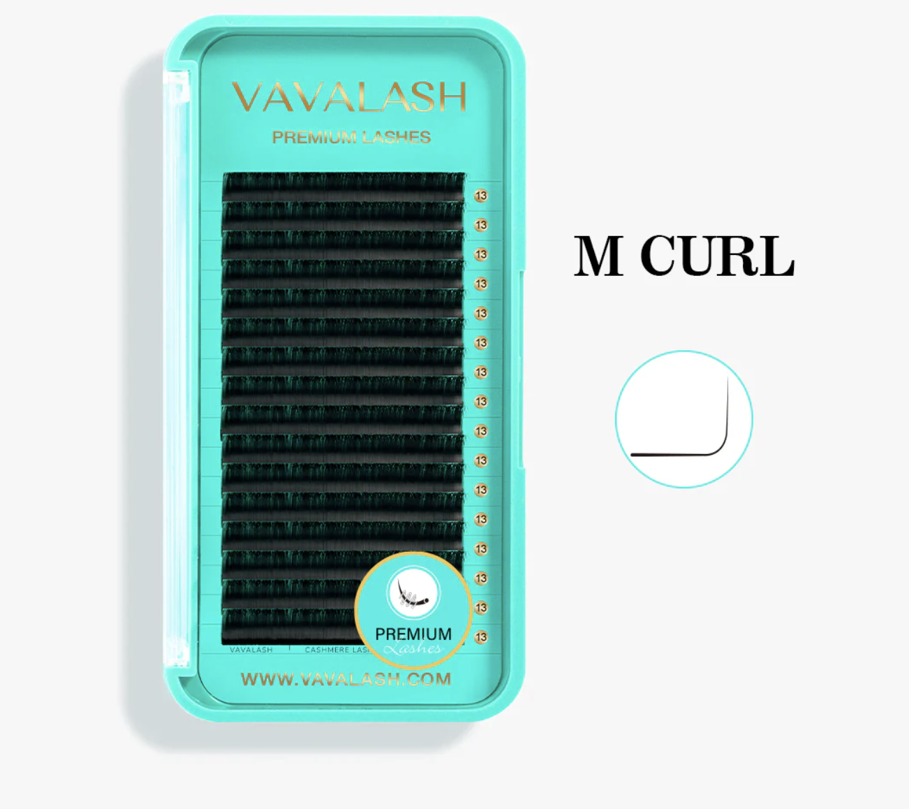 Vavalash M Curl 0.03mm professional lash extensions