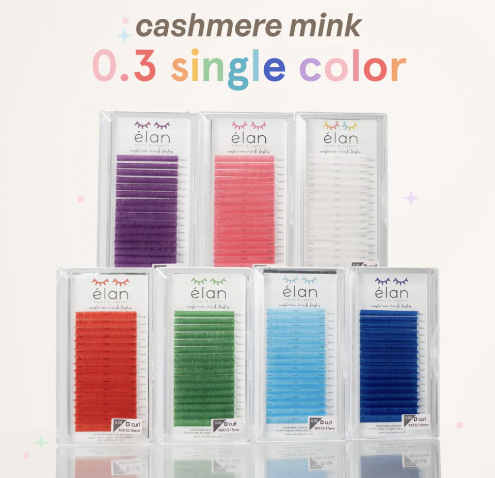 Elan Beaute 0.03 cashmere mink lashes