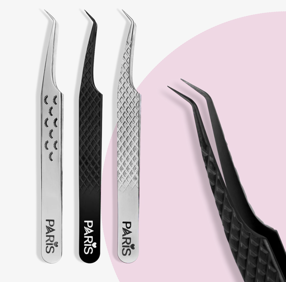 P7 15Degree Volume Lash Tweezer Paris Lash Academy