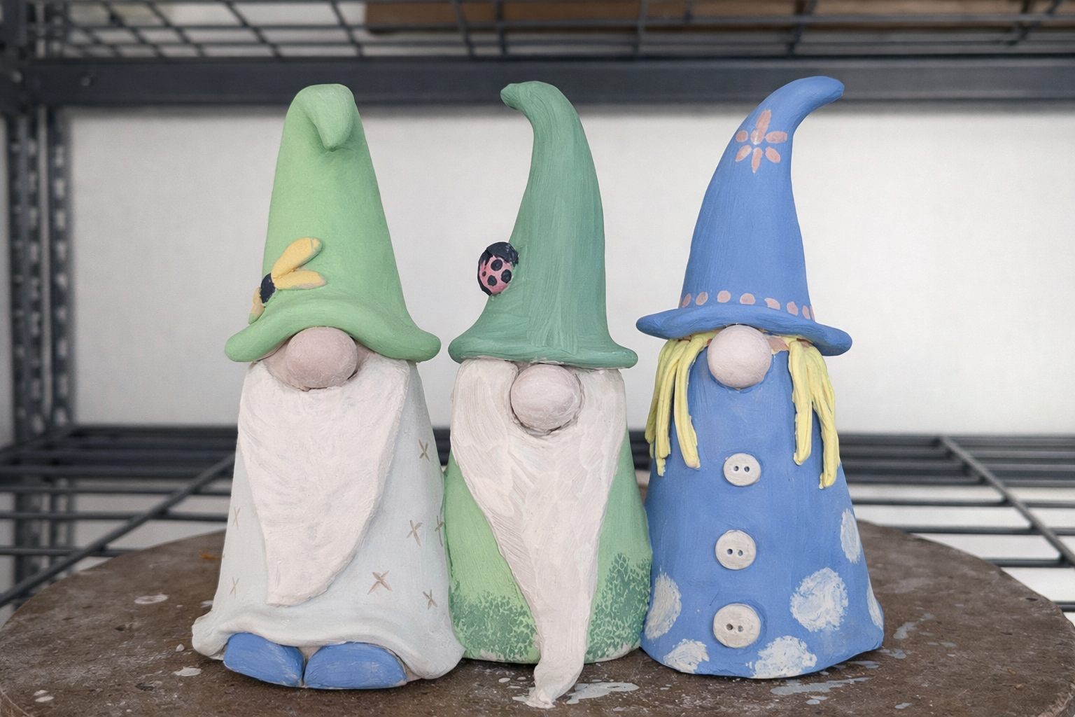 Ceramic Gnomes, Witches & Wizards Workshop