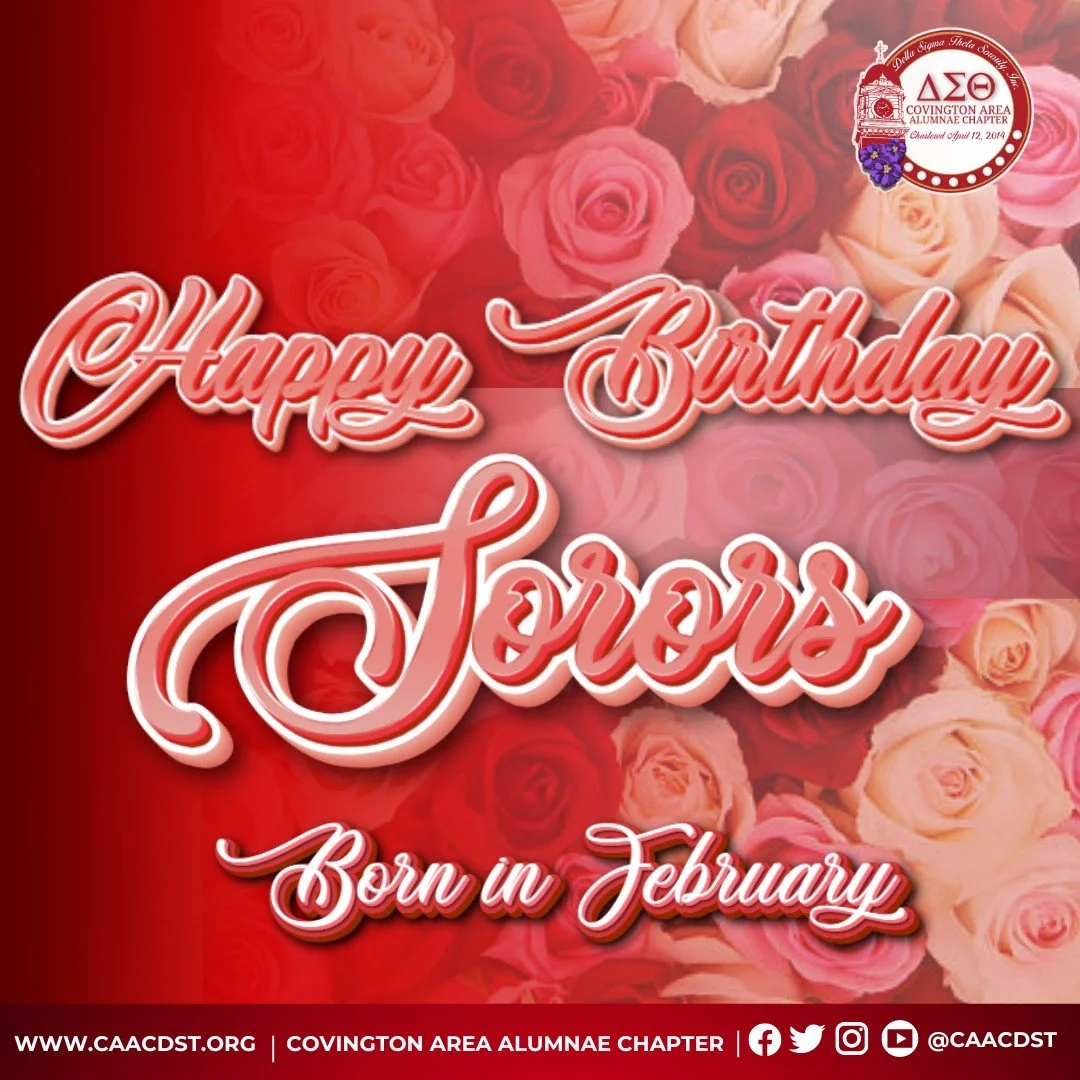 Sending birthday love to our amazing February sorors! May your month be filled with joy and Crimson and Cream love. 

Tag a February birthday soror and if you&rsquo;re celebrating this month share a selfie so we can celebrate you! 🎂✨
#caacdst #Siste