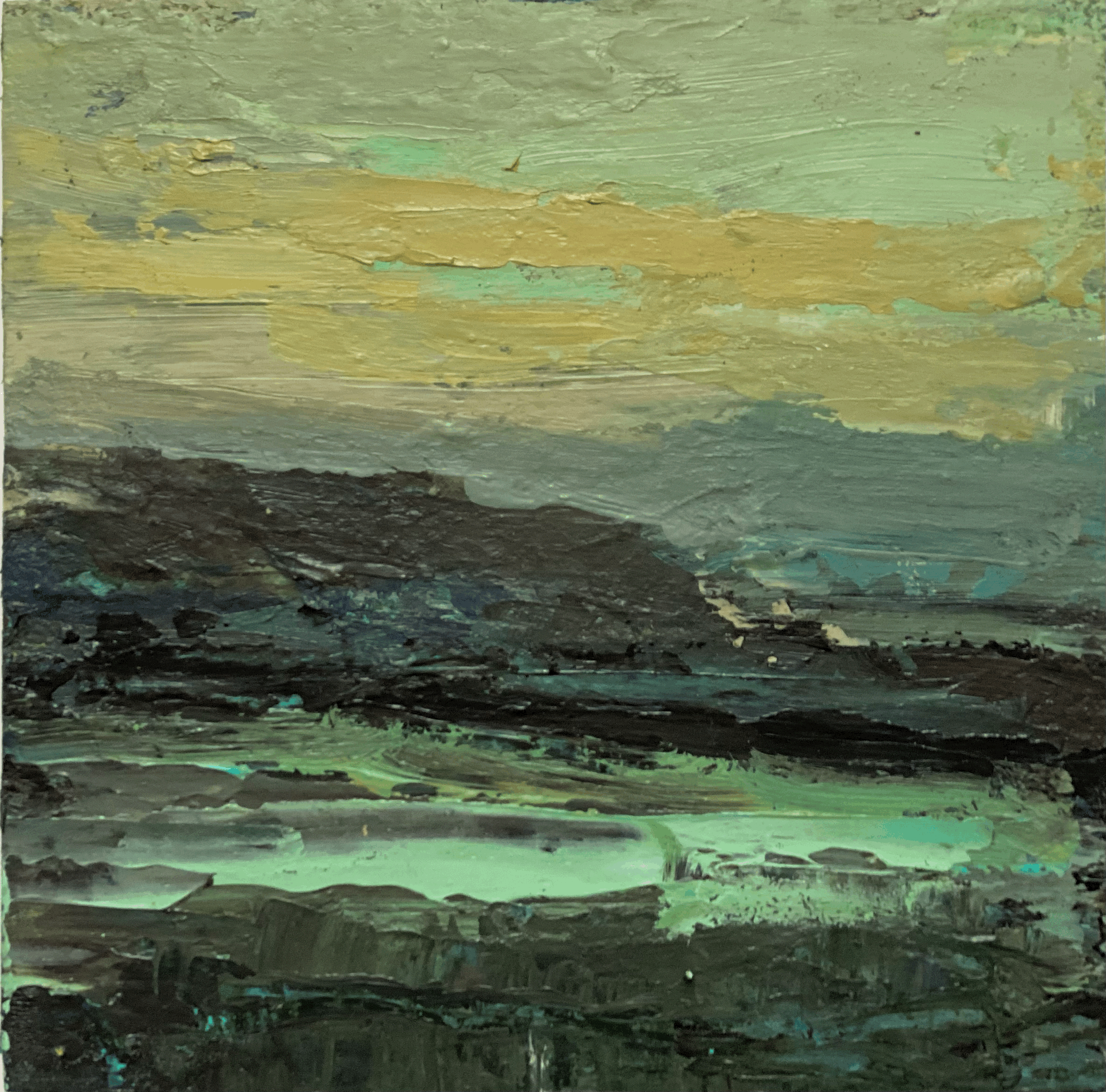 Night Sea 6x6"