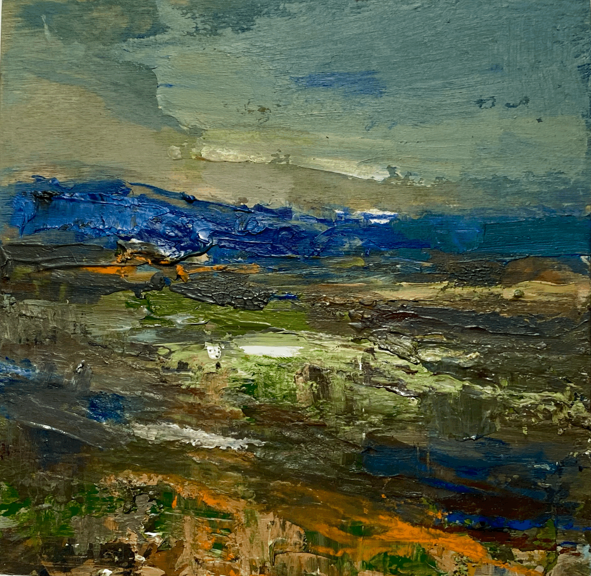 Blue mountain 6x6"