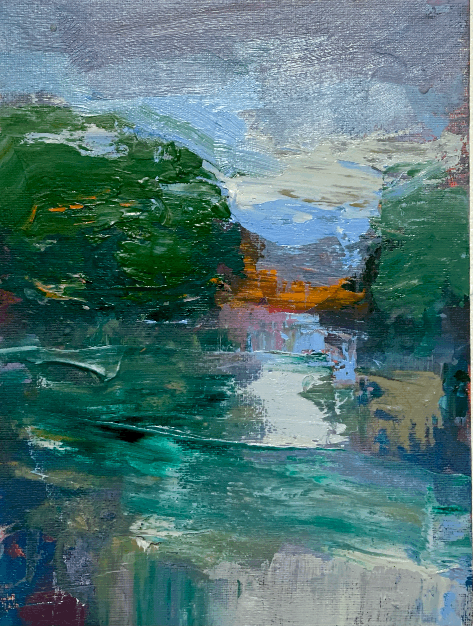Lake Allua 10x8"