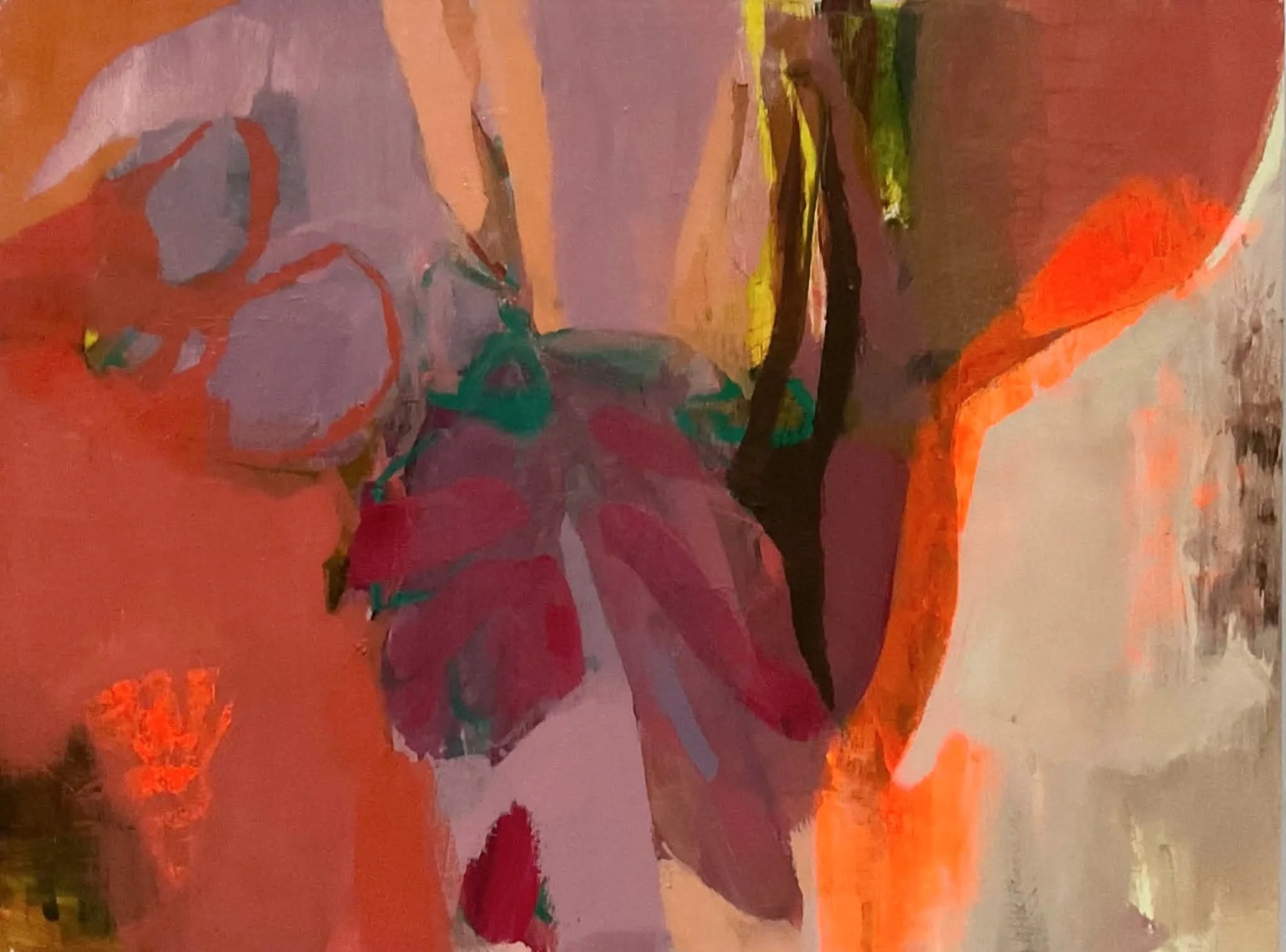 'Night garden' Acrylic on Canvas. 60x80 cm