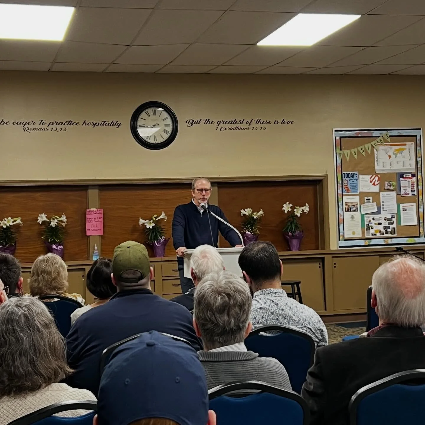 Wha a gift it was to learn with Dr. David Gushee last night as he shared about writing and learning from his book Changing Our Mind! Dr. Gushee will be preaching today in our service at 10 AM!