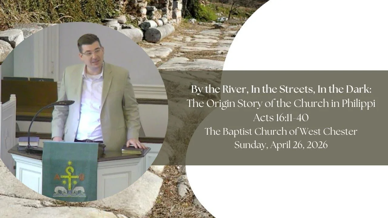 On Sunday Pastor @evanduncan preached the message: By the River, In the Streets, In the Dark: The Origin Story of the Church in Philippi from Acts 16.

What began as a detour turns into a community united around transformation. Watch or listen to the