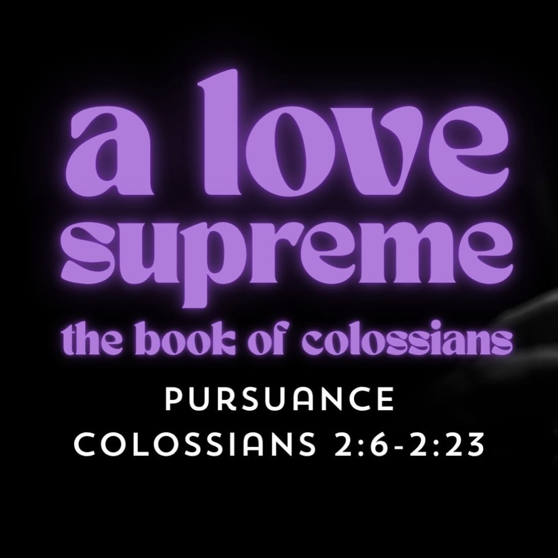 &ldquo;Our encounter with Jesus doesn&rsquo;t leave room for apathy.&rdquo;

John Coltrane&rsquo;s A Love Supreme: Pursuance is full of energy and emotion. In Colossians 2, Paul calls the church to a faith that keeps moving toward love: rooted in Chr