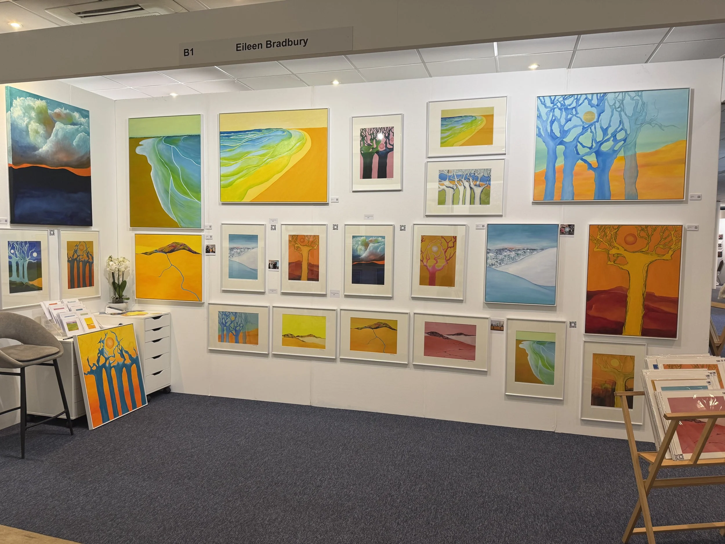 I have started producing framed high quality prints of my paintings