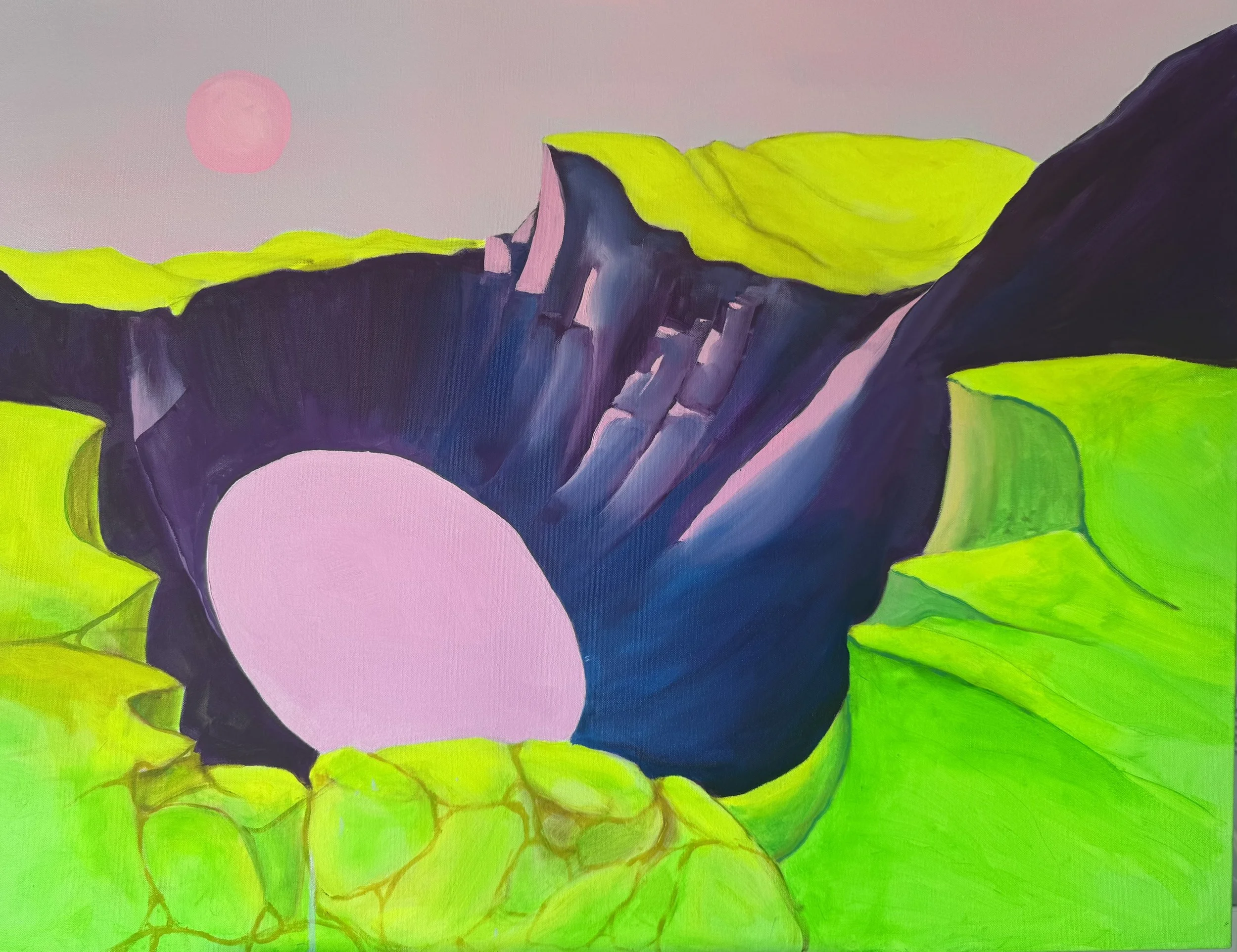  Tarn  100.x 76 cms (oil on canvas 