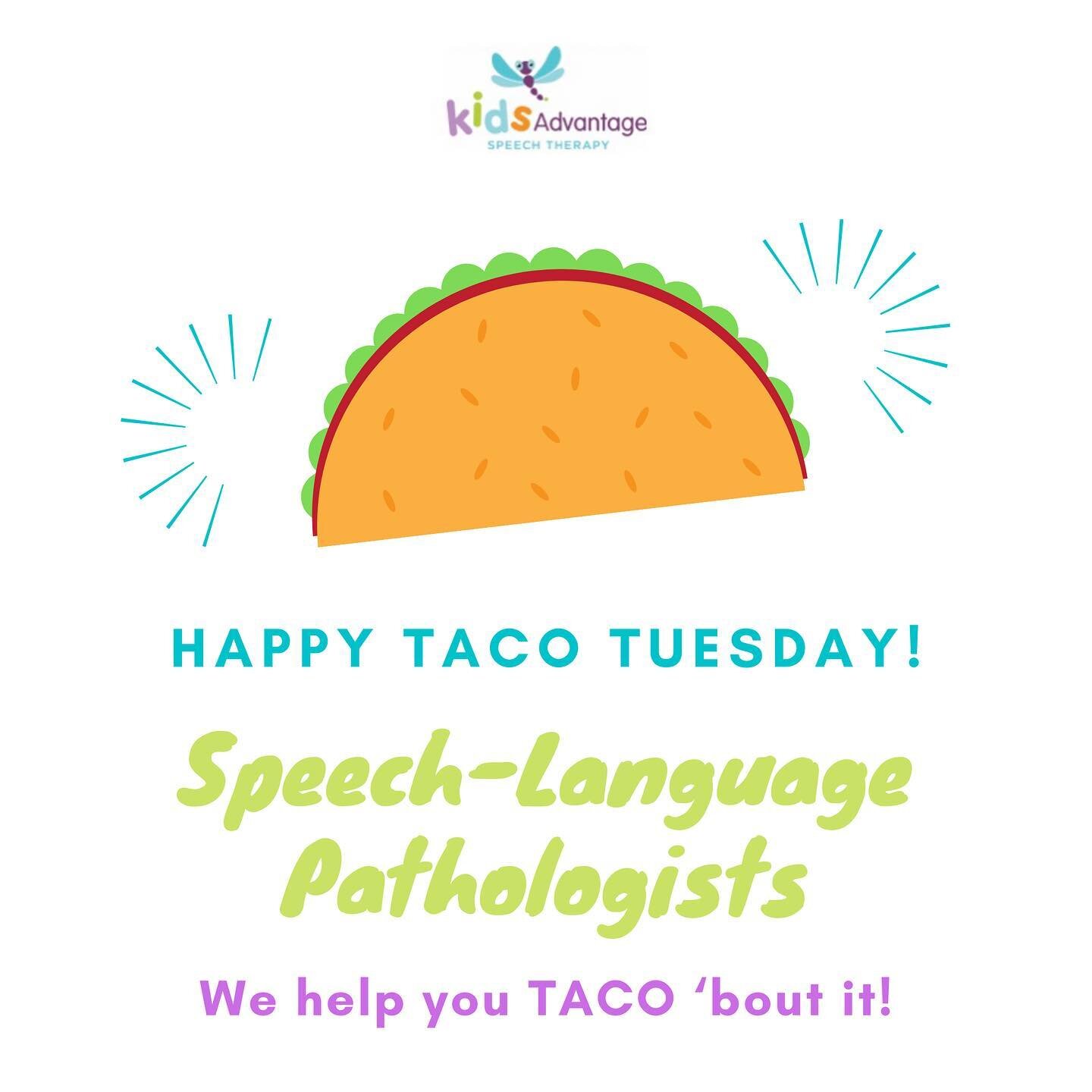Who&rsquo;s eating tacos today?
.
Making tacos would be a GREAT language activity for your little one. Not to mention FUN and YUMMY!
.
Talk about how things feel, taste, their color and what you&rsquo;re putting on the taco.
.
Do they want more &bull