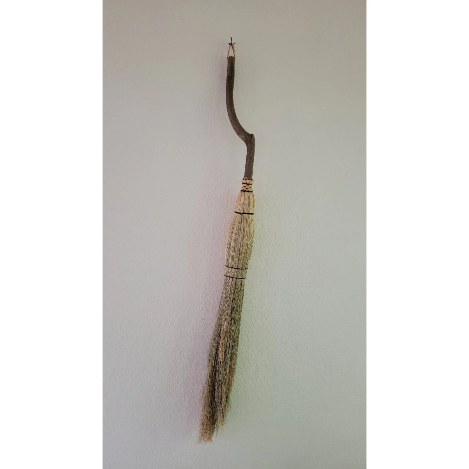 Special crooked broom full of personality, a beautiful gift or home cleaning tool