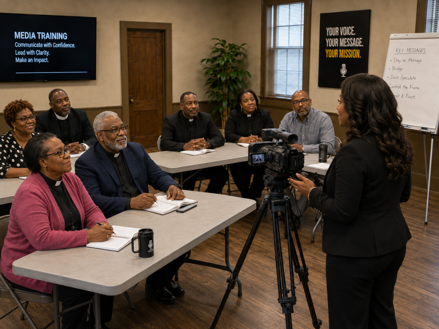 Pulpit to Press Clergy Media Training