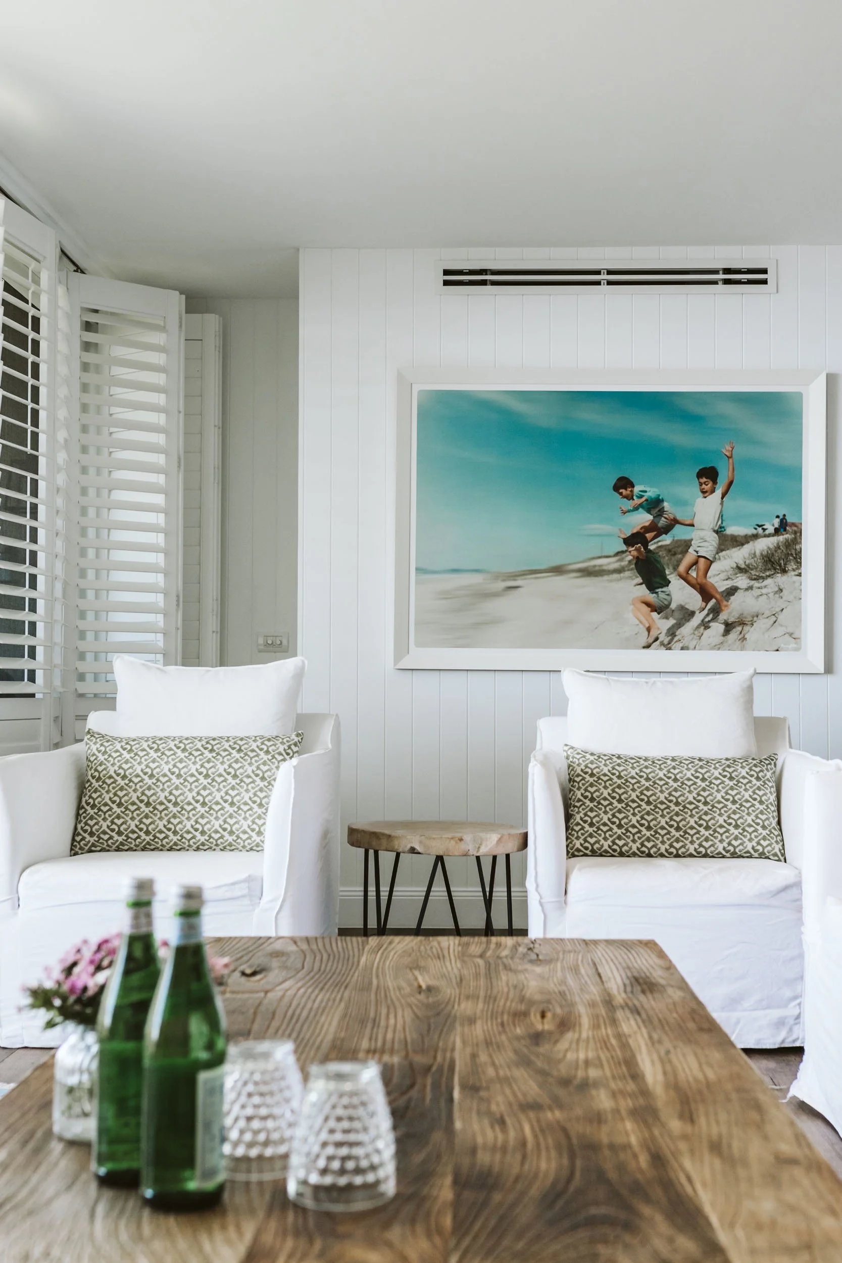 Interior of Collette Dinnigan Suite 29 renovation by New View Building Solutions