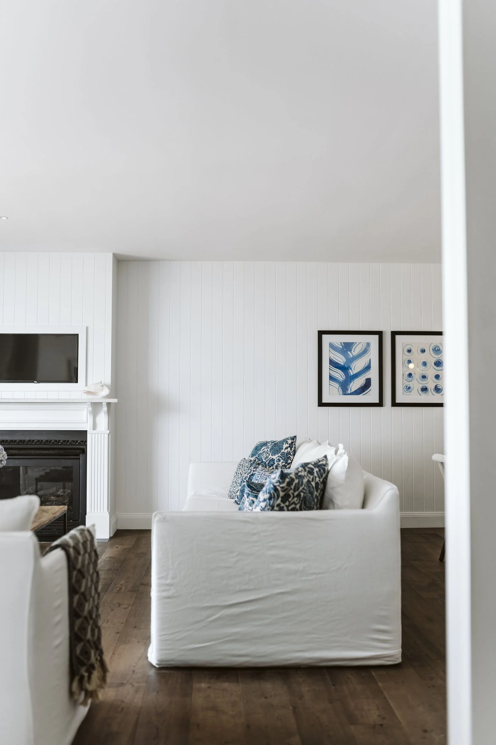 Interior of Collette Dinnigan Suite 30 renovation by New View Building Solutions