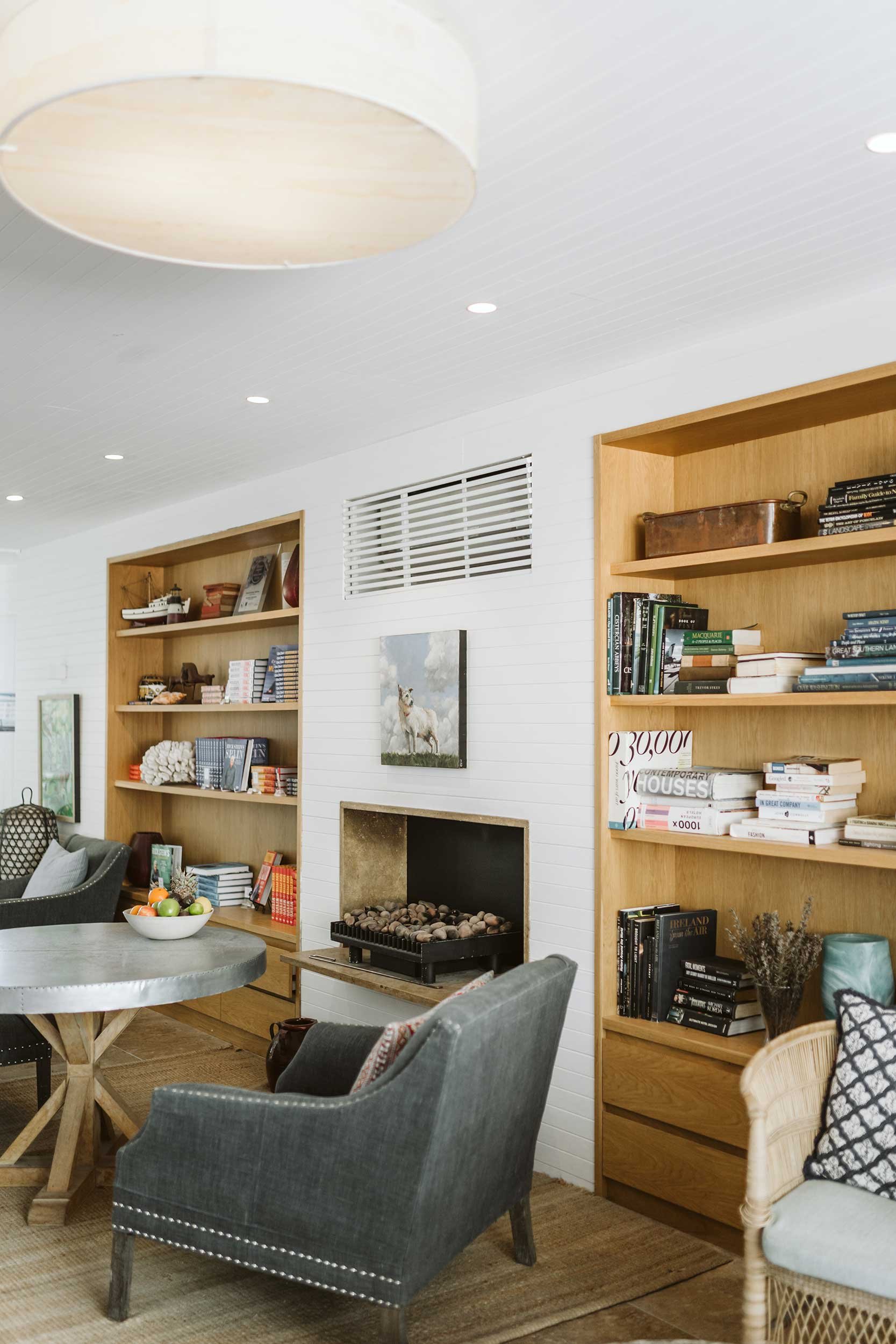 Seating in Bannisters lobby area Mollymook