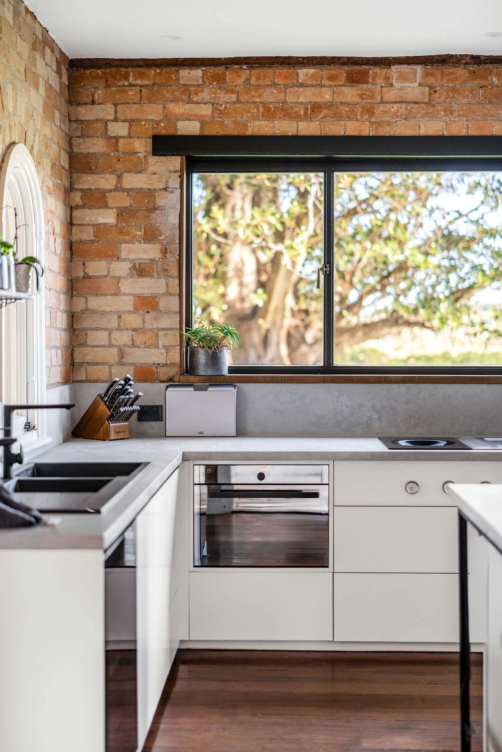 Heritage restoration of kitchen in Mount Airlie House Milton