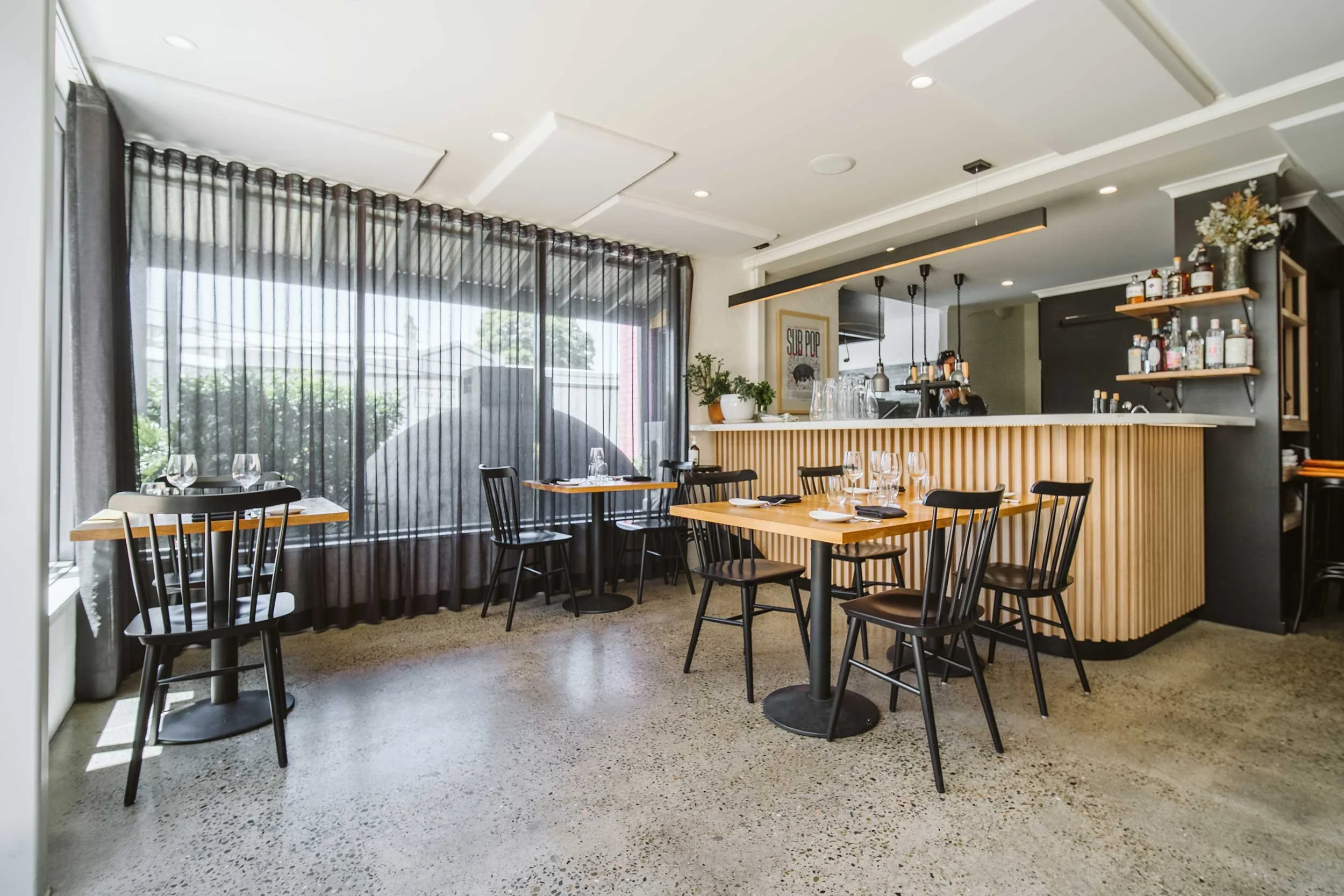 Dining area Small Town Bistro, Milton