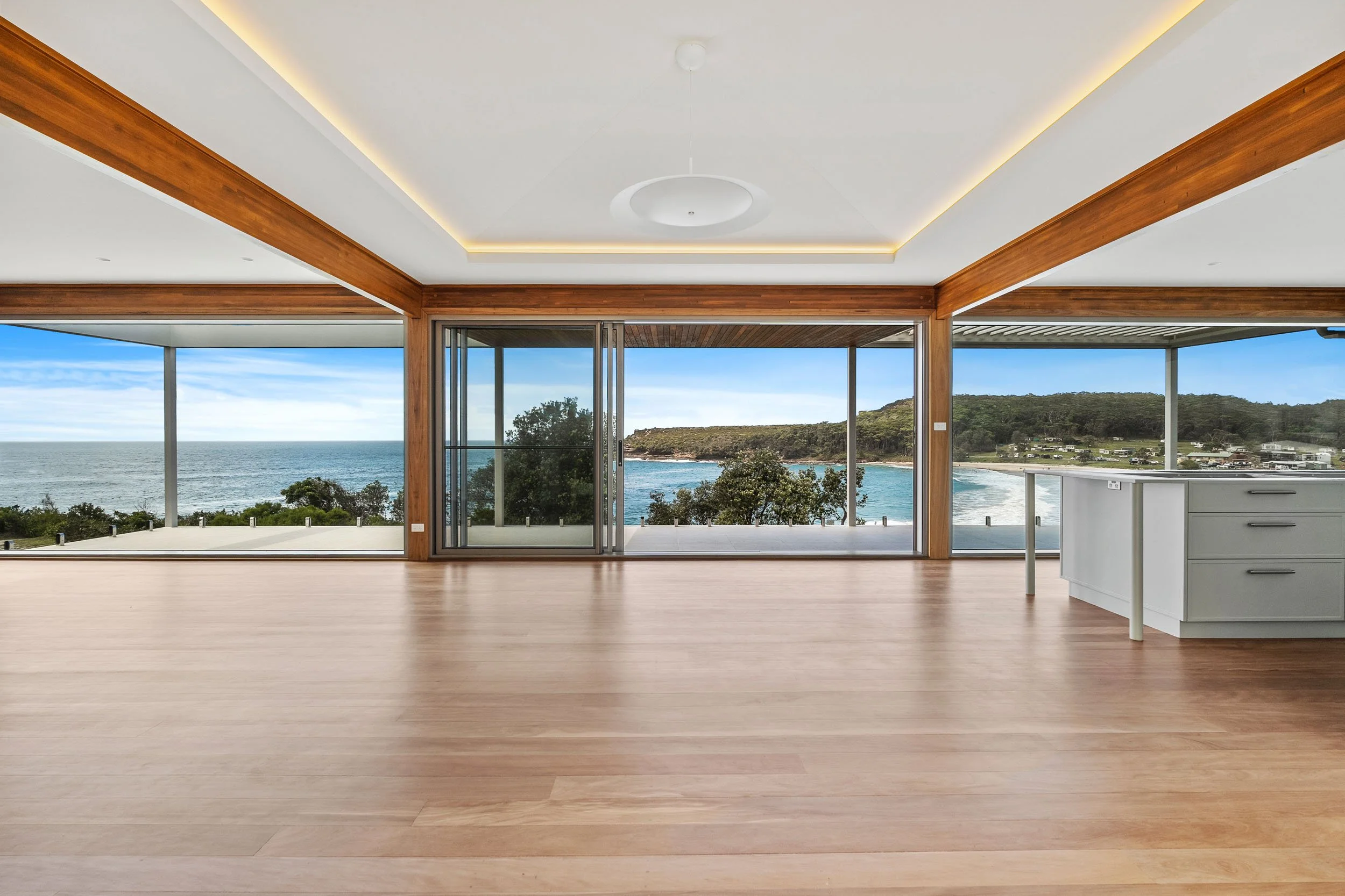 Interior of the South Coast renovation by New View Building Solutions