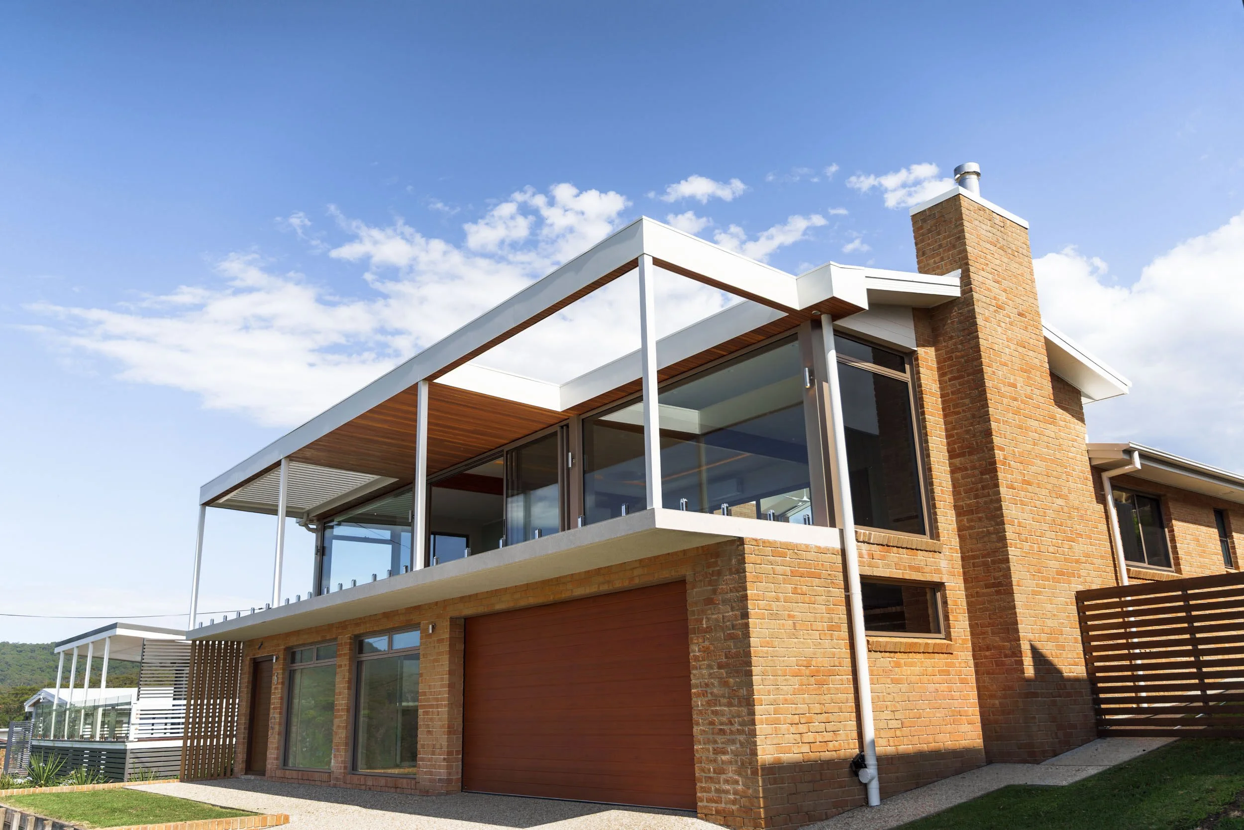 External facade of South Coast renovation by New View Building Solutions