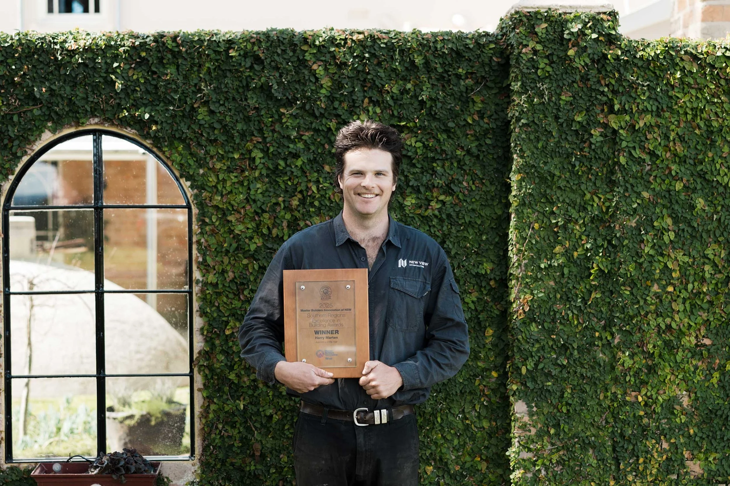 Apprentice of the year winner Harry Marten