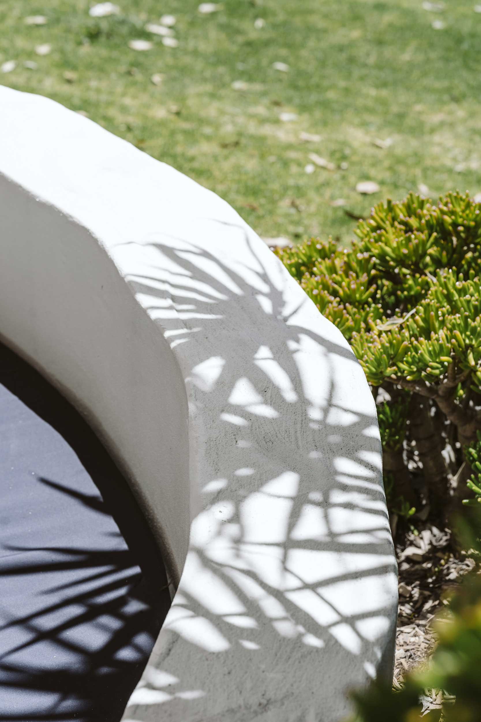 Concrete pod construction at Bannisters Hotel Mollymook