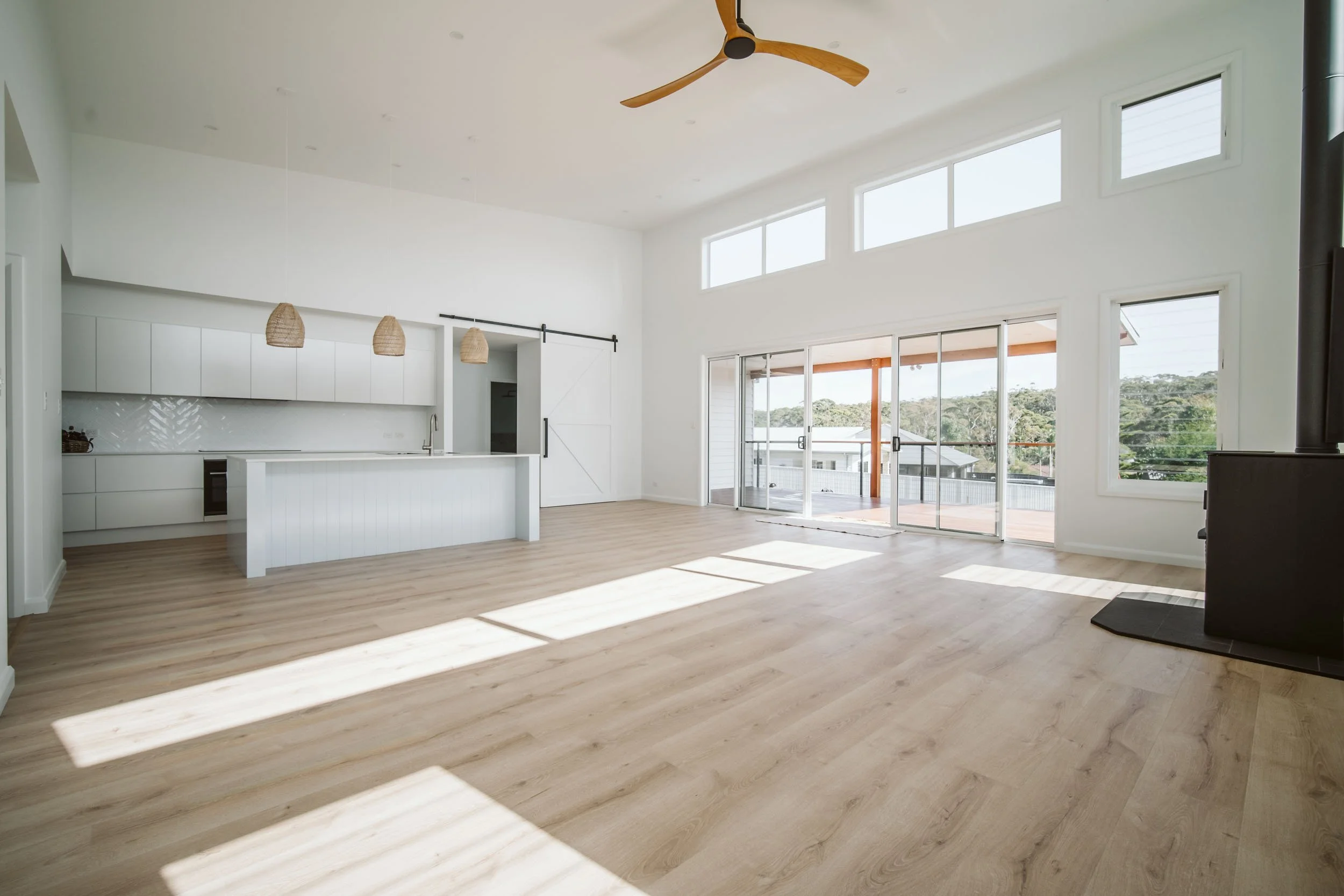 Interior of the Manyana custom home build by New View Building Solutions